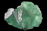 Green & Purple Fluorite Crystal Cluster - China #98072-1